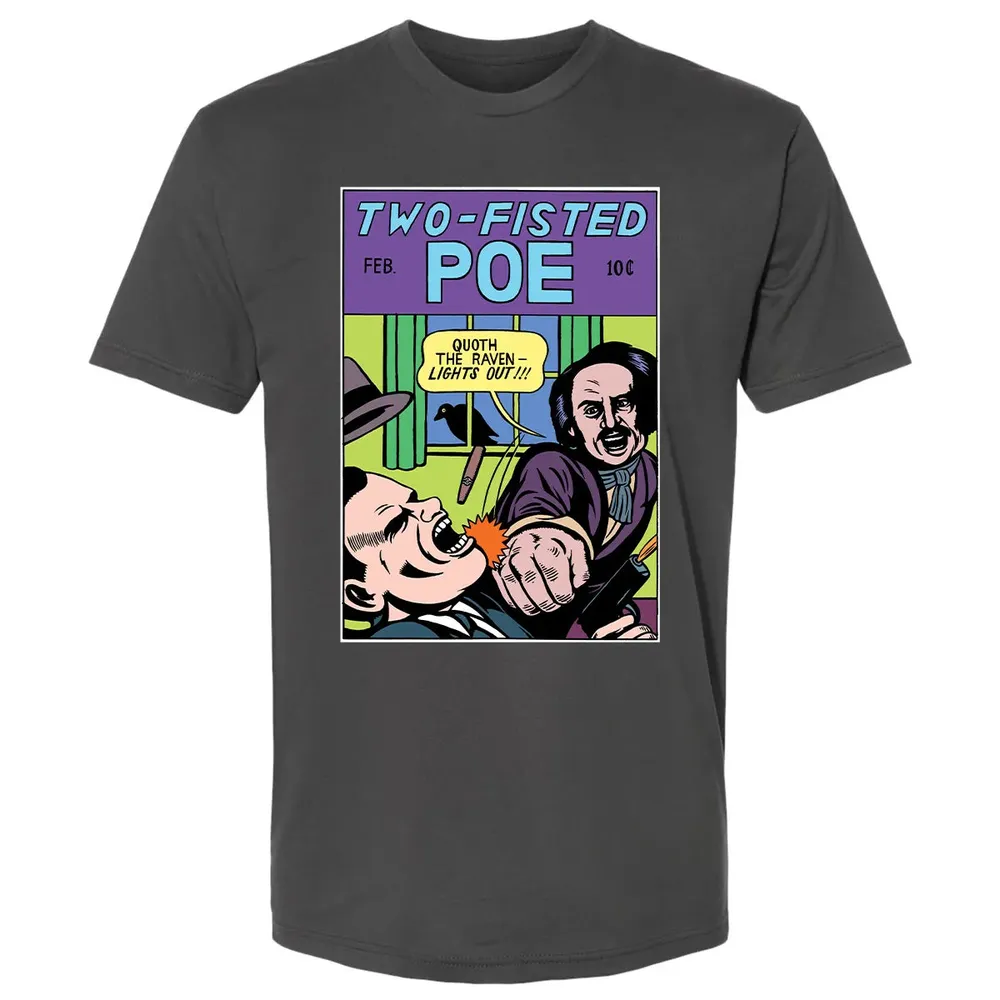 Two-Fisted Poe Premium Unisex T-shirt - 8