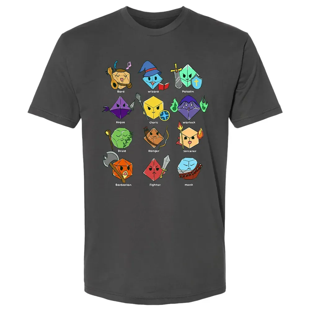Kawaii Classes Dice Premium Unisex T-shirt - 8