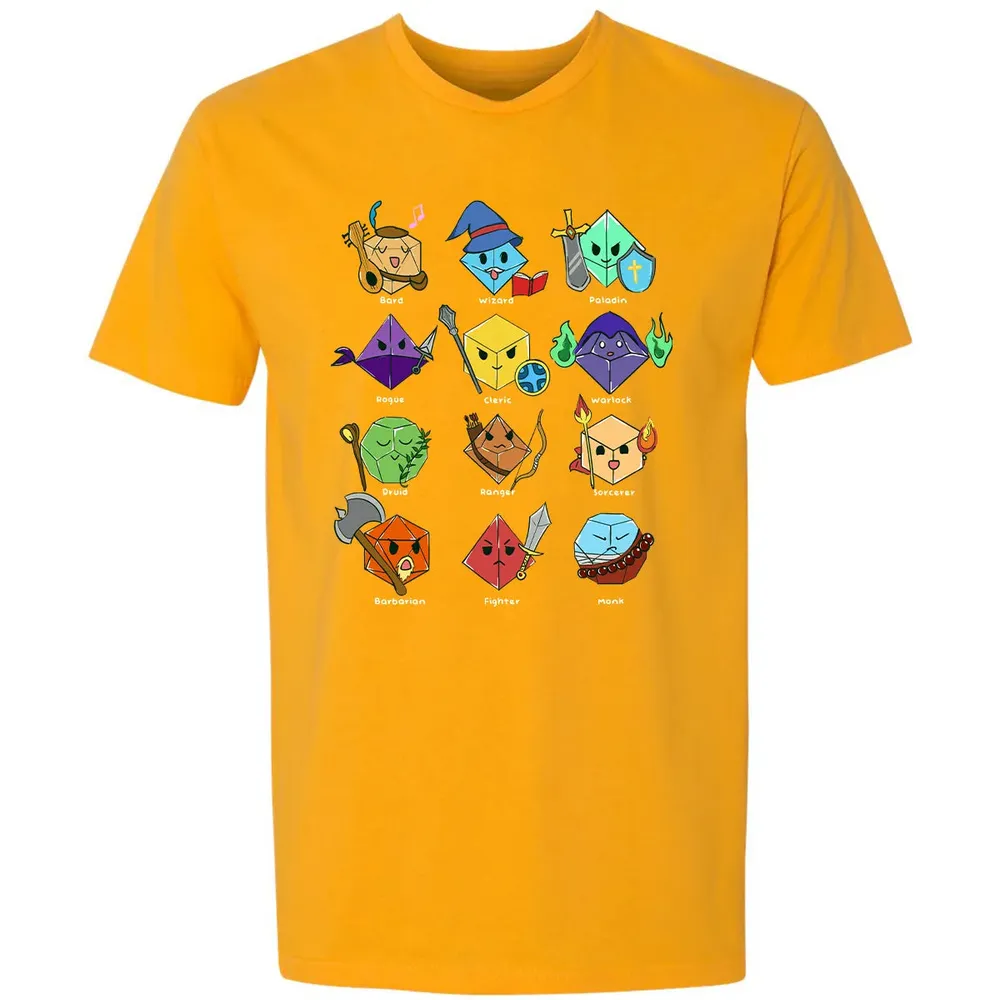Kawaii Classes Dice Premium Unisex T-shirt - 11