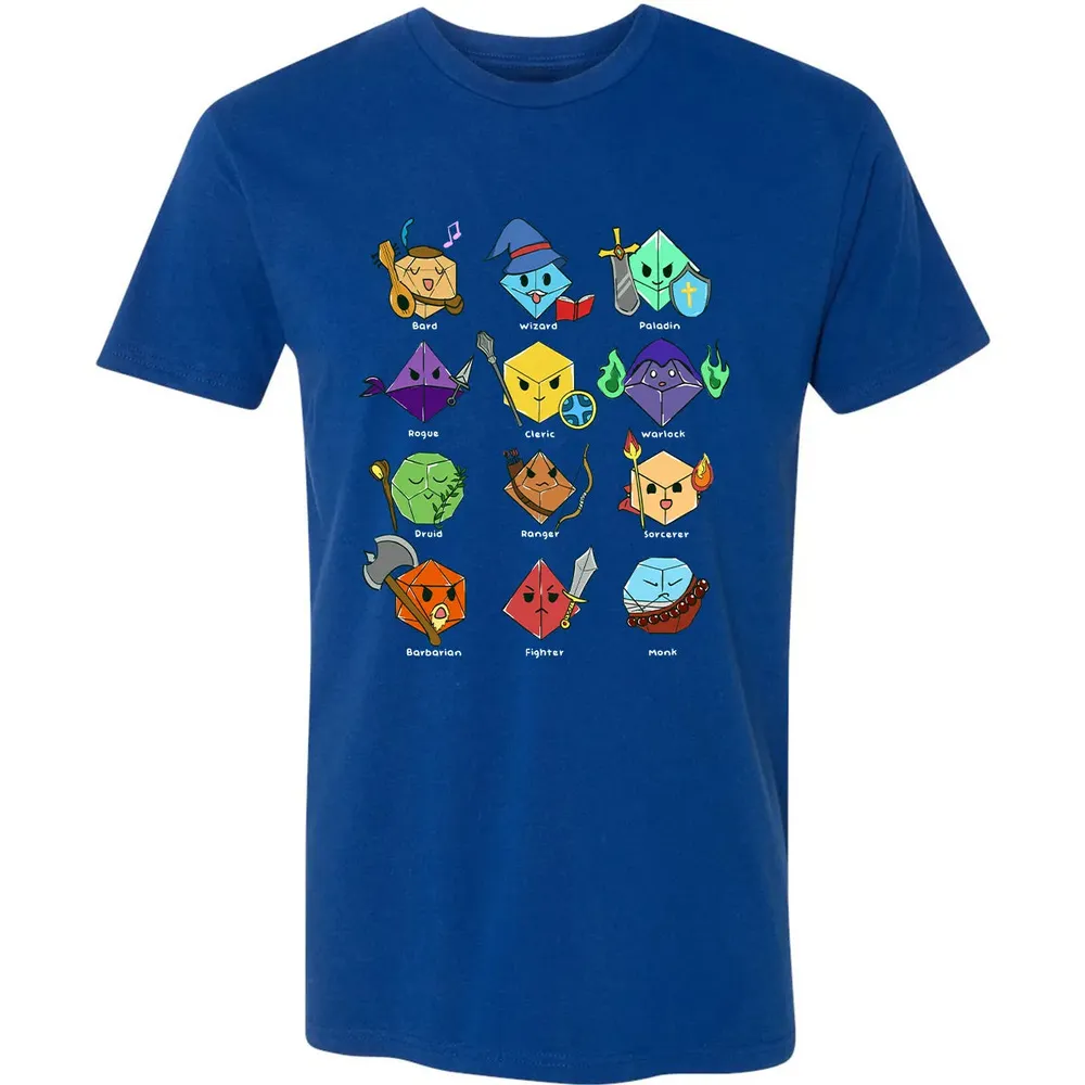 Kawaii Classes Dice Premium Unisex T-shirt - 10
