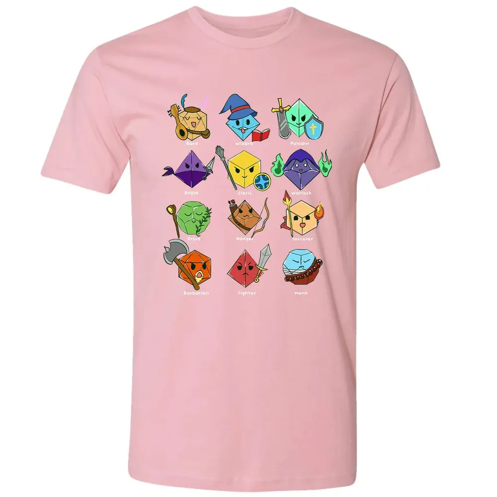 Kawaii Classes Dice Premium Unisex T-shirt - 3