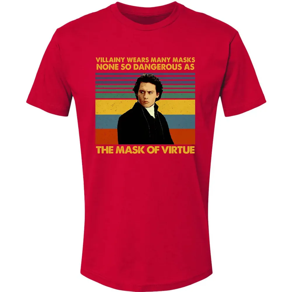 Villainy wears many masks Premium Unisex T-shirt - 6