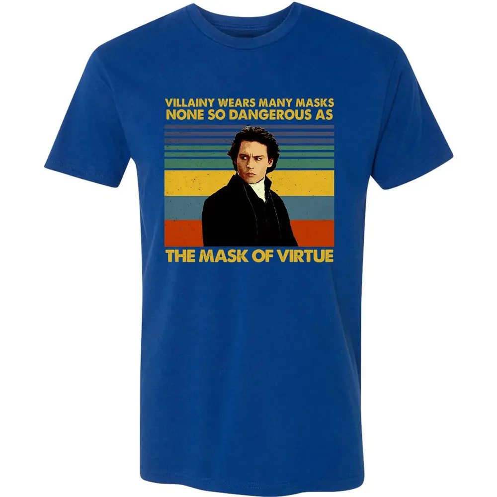 Villainy wears many masks Premium Unisex T-shirt - 10