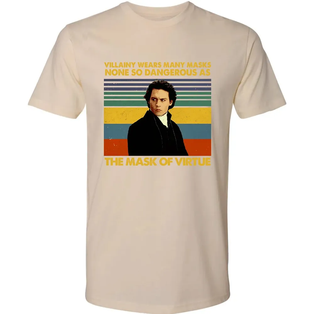 Villainy wears many masks Premium Unisex T-shirt - 13