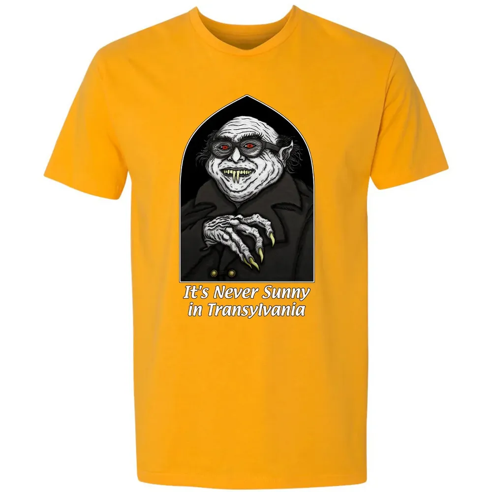 Never Sunny In Transylvania Premium Unisex T-shirt - 11