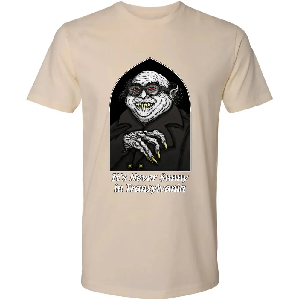 Never Sunny In Transylvania Premium Unisex T-shirt - 13