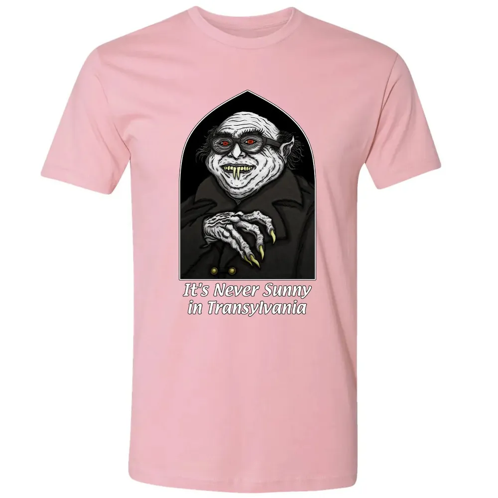 Never Sunny In Transylvania Premium Unisex T-shirt - 3