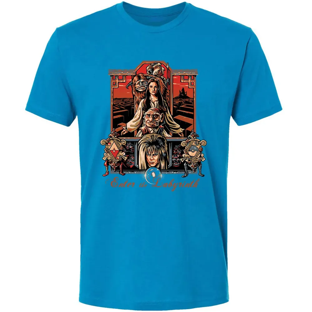 Enter The Labyrinth Premium Unisex T-shirt - 15