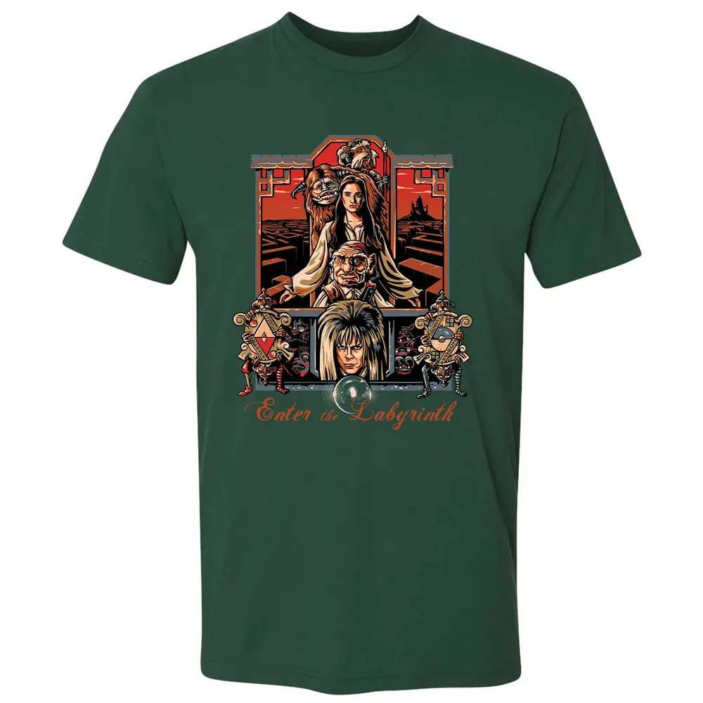 Enter The Labyrinth Premium Unisex T-shirt - 12