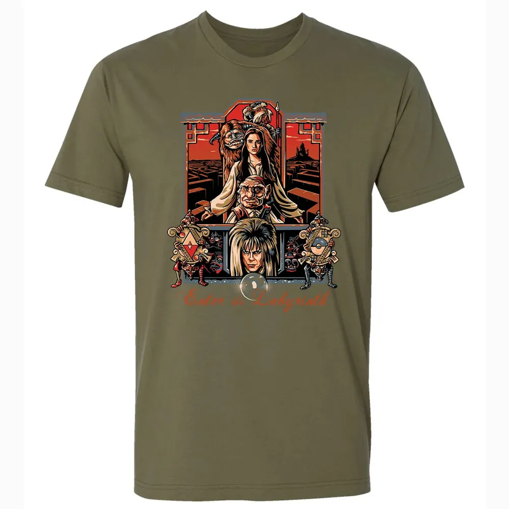 Enter The Labyrinth Premium Unisex T-shirt - 5