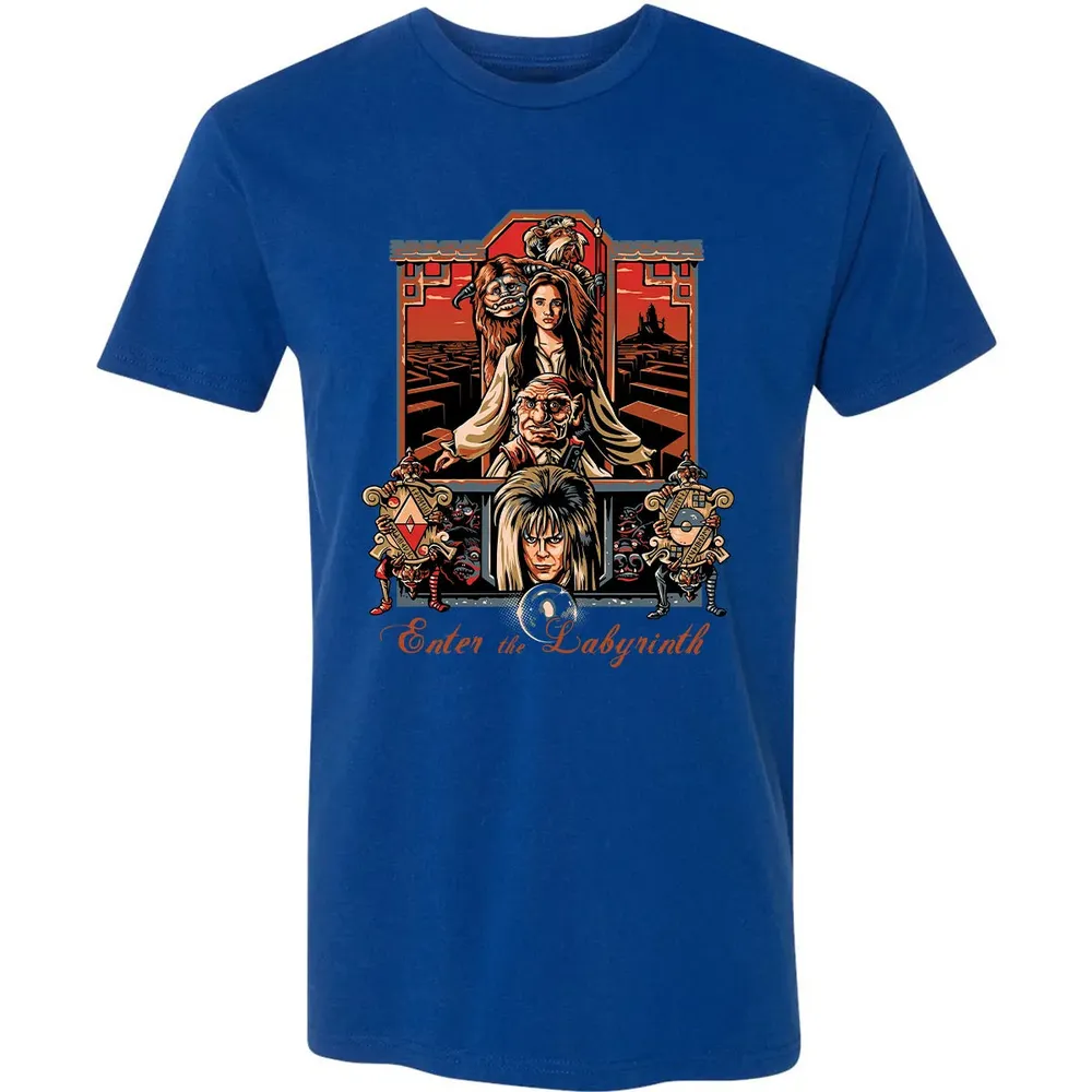 Enter The Labyrinth Premium Unisex T-shirt - 10