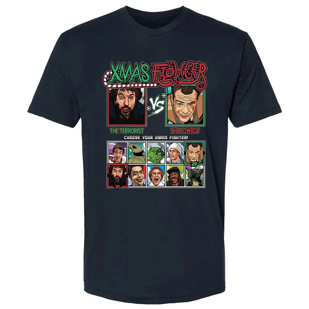 Xmas Fighter Premium Unisex T-shirt - 2