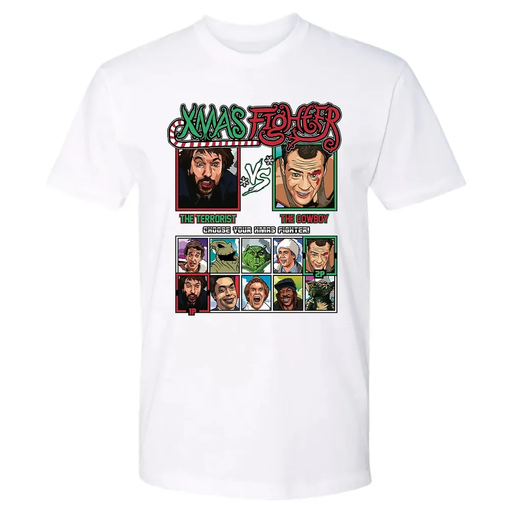 Xmas Fighter Premium Unisex T-shirt - 4