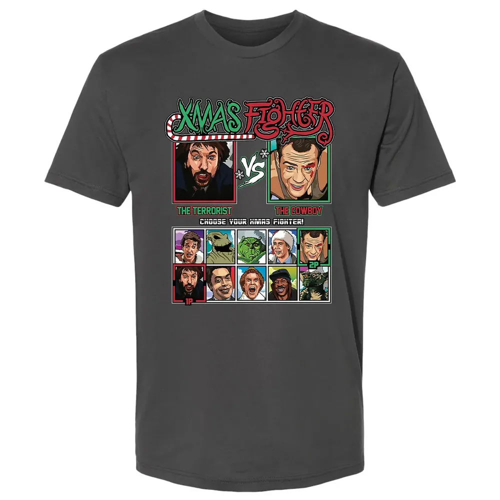 Xmas Fighter Premium Unisex T-shirt - 8