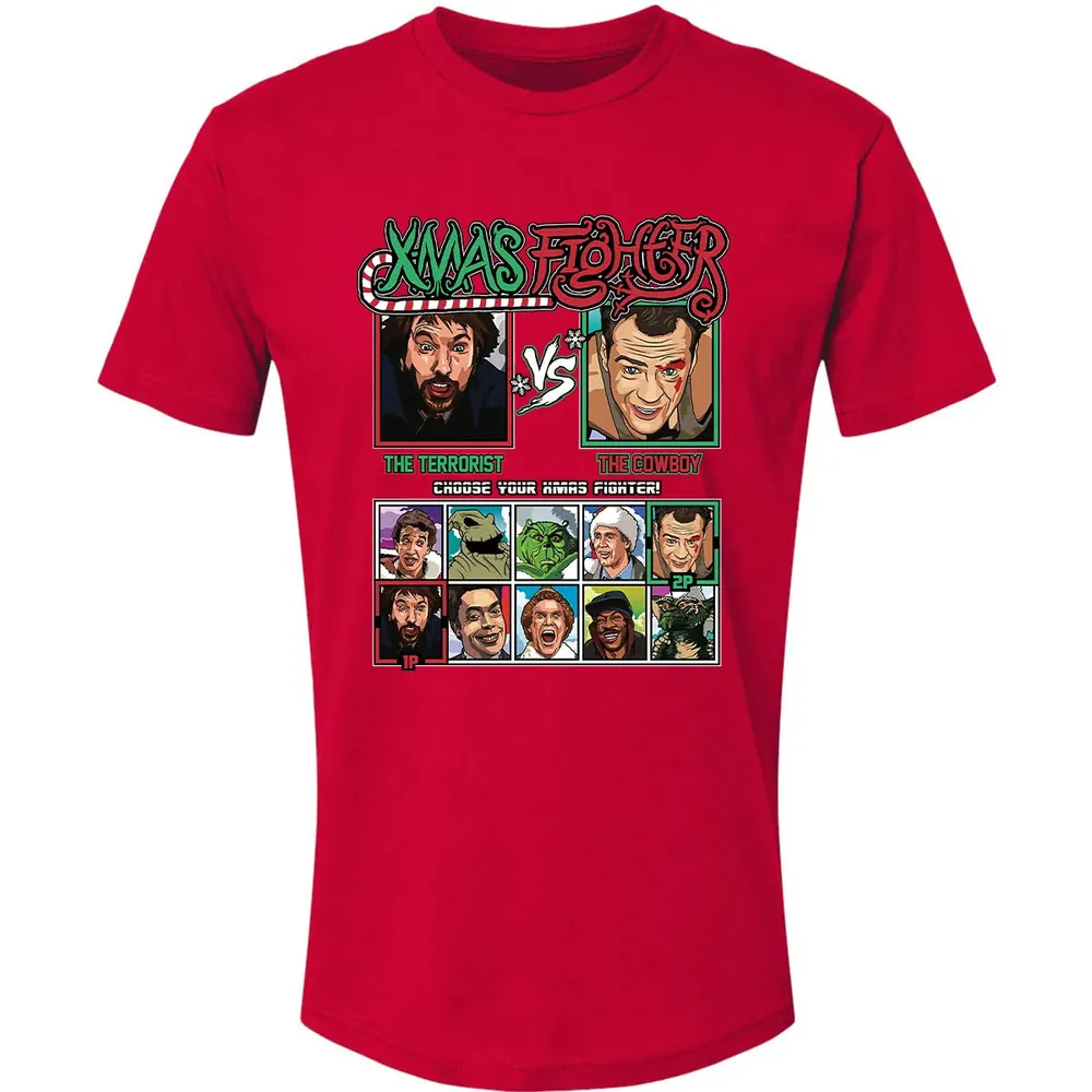 Xmas Fighter Premium Unisex T-shirt - 6