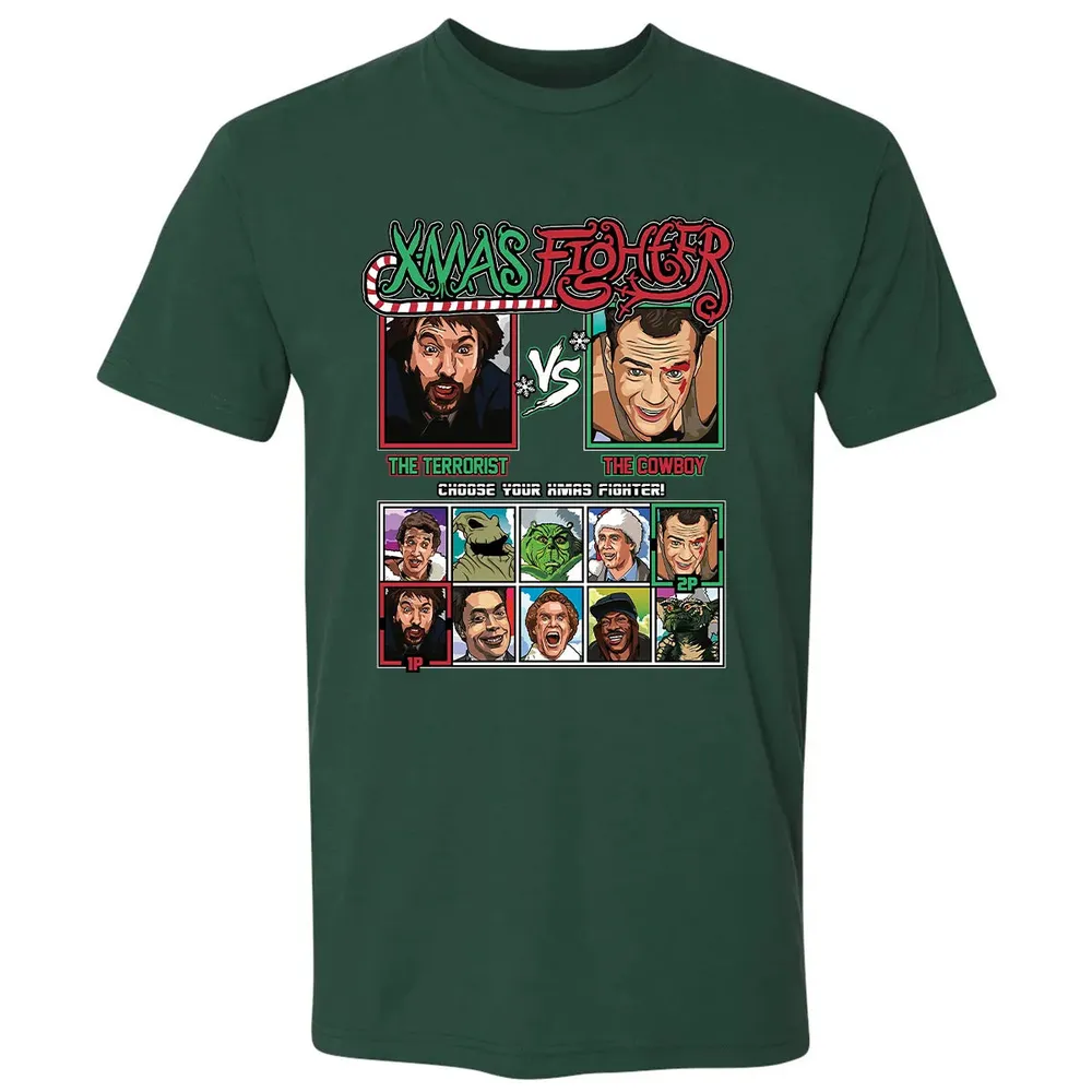 Xmas Fighter Premium Unisex T-shirt - 12