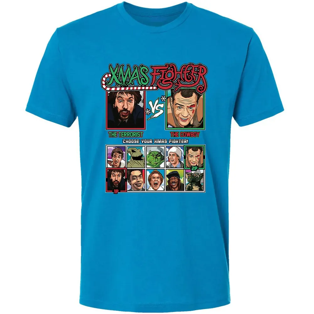 Xmas Fighter Premium Unisex T-shirt - 15