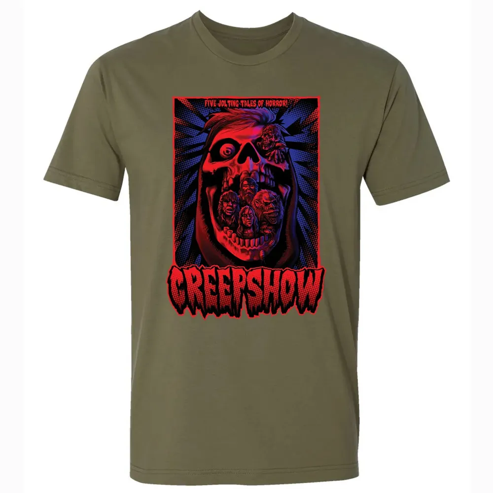 Five Jolting Tales of Horror! Premium Unisex T-shirt - 5