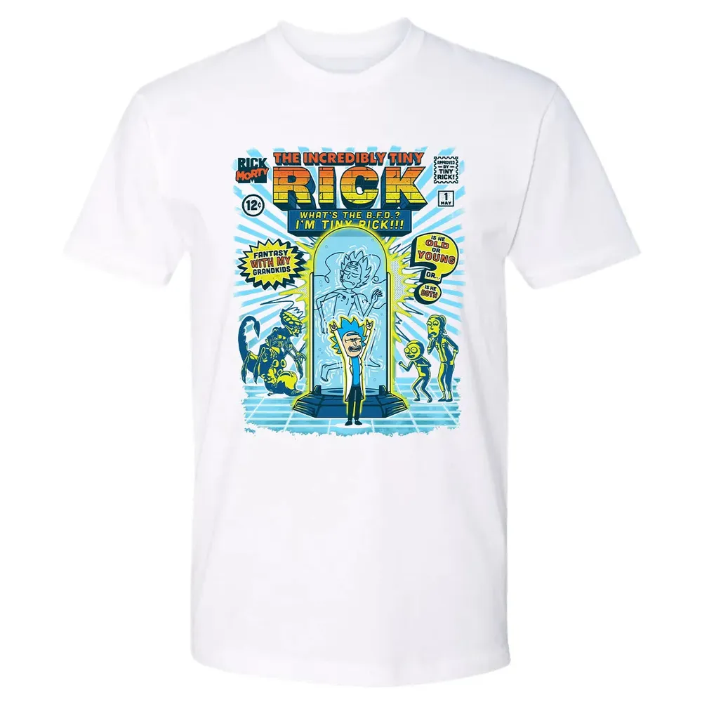 Incredibly Tiny Rick Premium Unisex T-shirt - 4