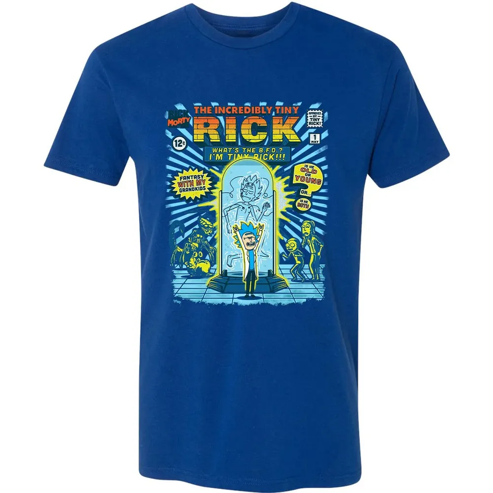 Incredibly Tiny Rick Premium Unisex T-shirt - 10