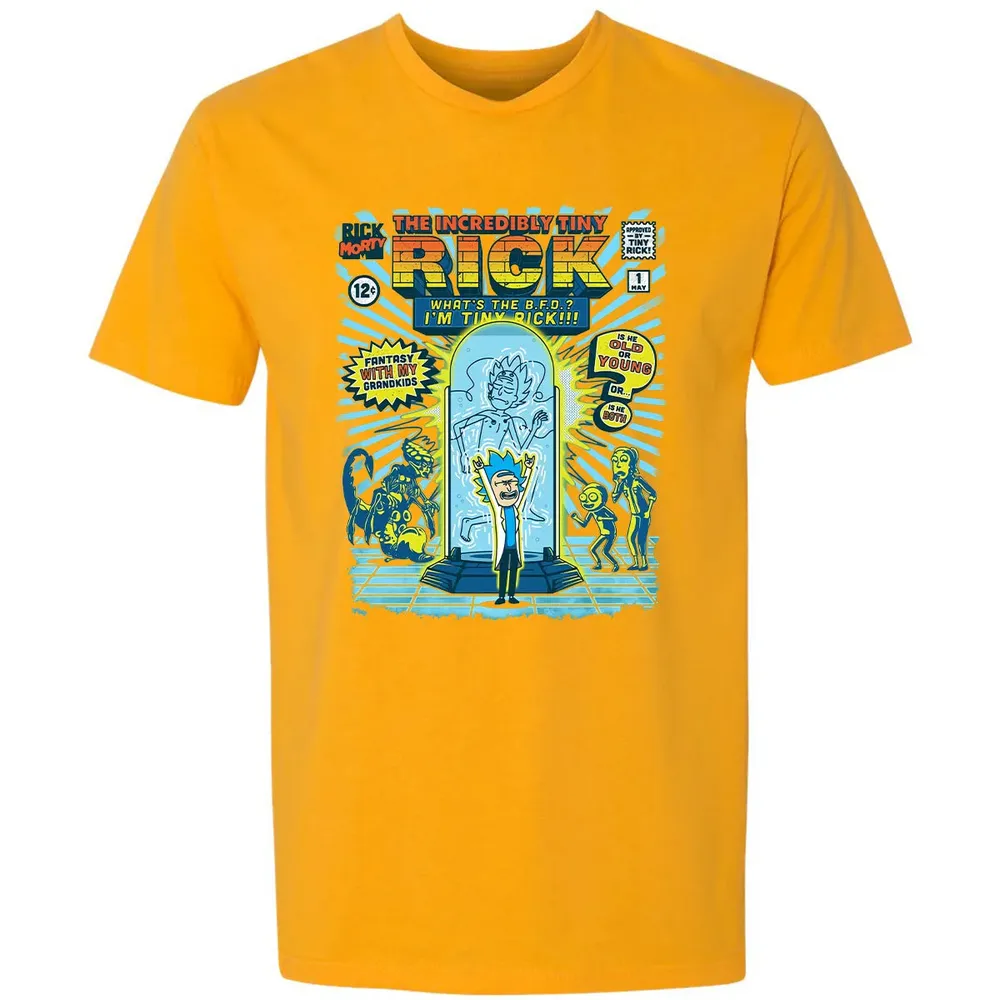 Incredibly Tiny Rick Premium Unisex T-shirt - 11