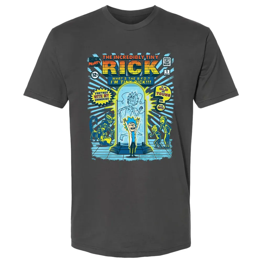 Incredibly Tiny Rick Premium Unisex T-shirt - 8