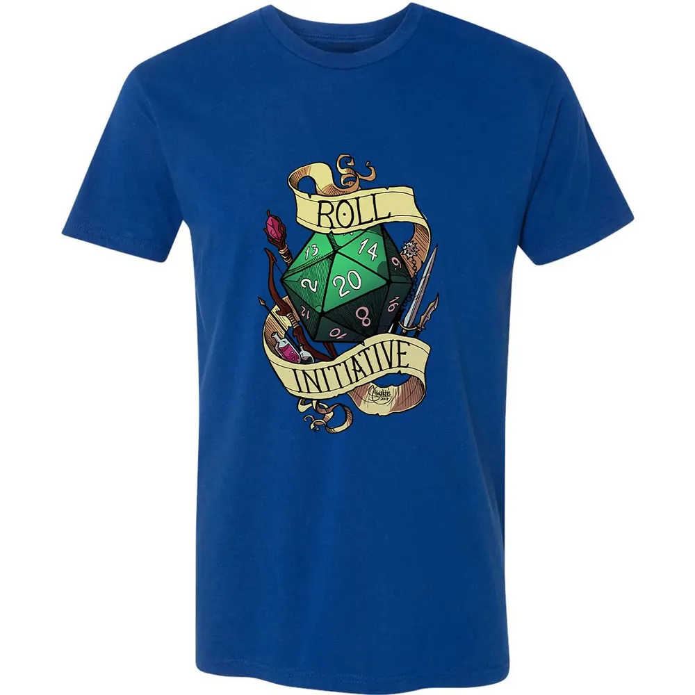 Roll Initiative Premium Unisex T-shirt - 10
