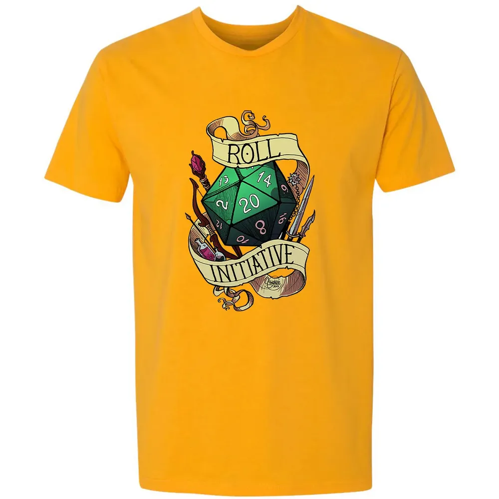 Roll Initiative Premium Unisex T-shirt - 11