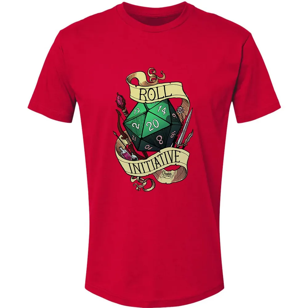 Roll Initiative Premium Unisex T-shirt - 6