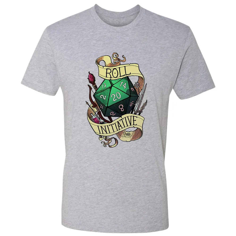 Roll Initiative Premium Unisex T-shirt - 9