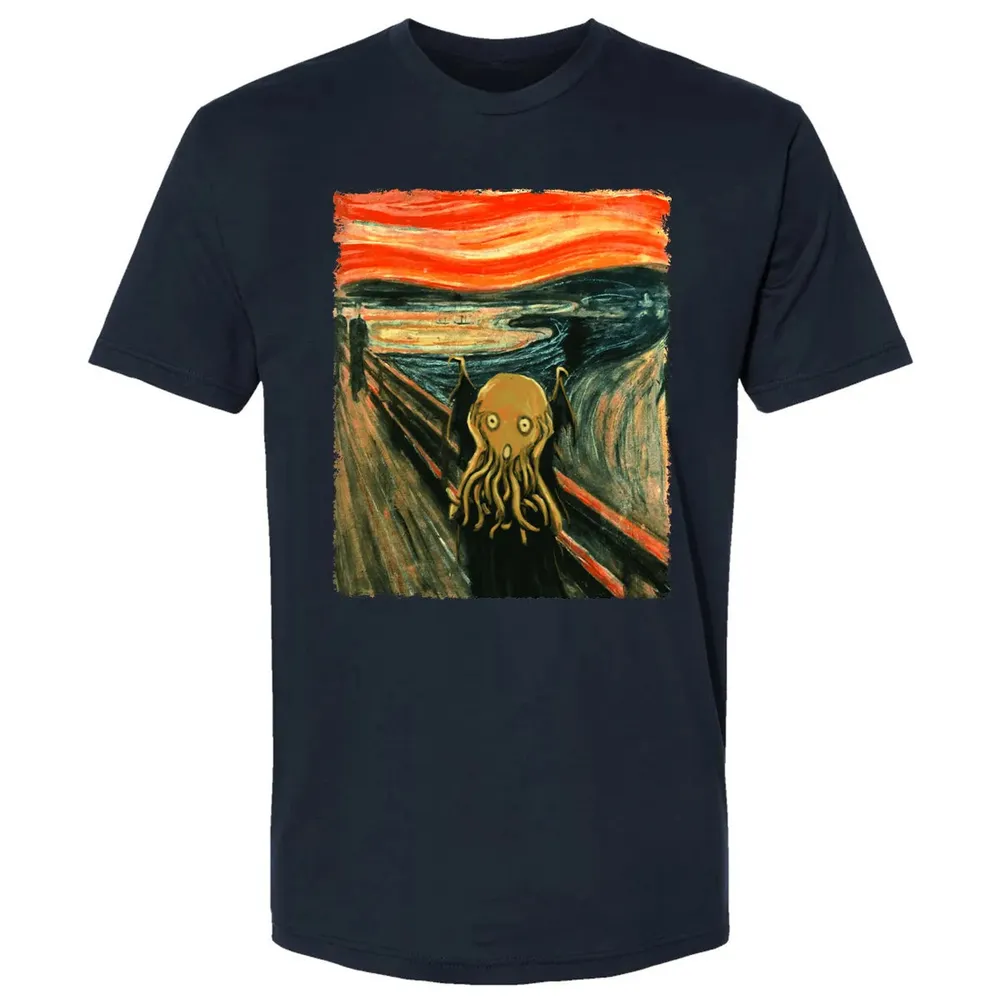 Scream Cthulhu Premium Unisex T-shirt - 2