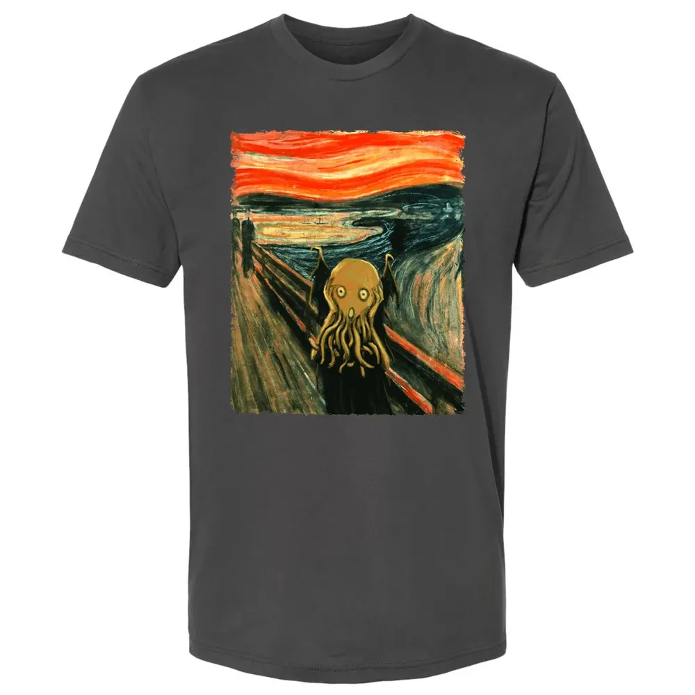Scream Cthulhu Premium Unisex T-shirt - 8