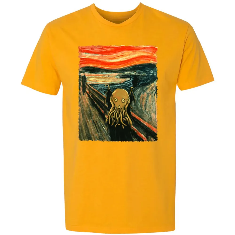 Scream Cthulhu Premium Unisex T-shirt - 11