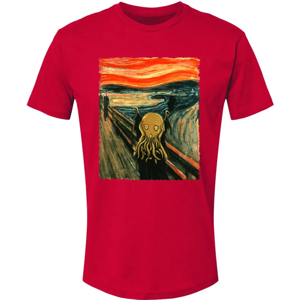 Scream Cthulhu Premium Unisex T-shirt - 6