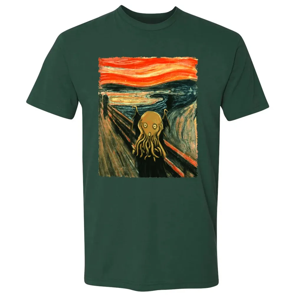 Scream Cthulhu Premium Unisex T-shirt - 12