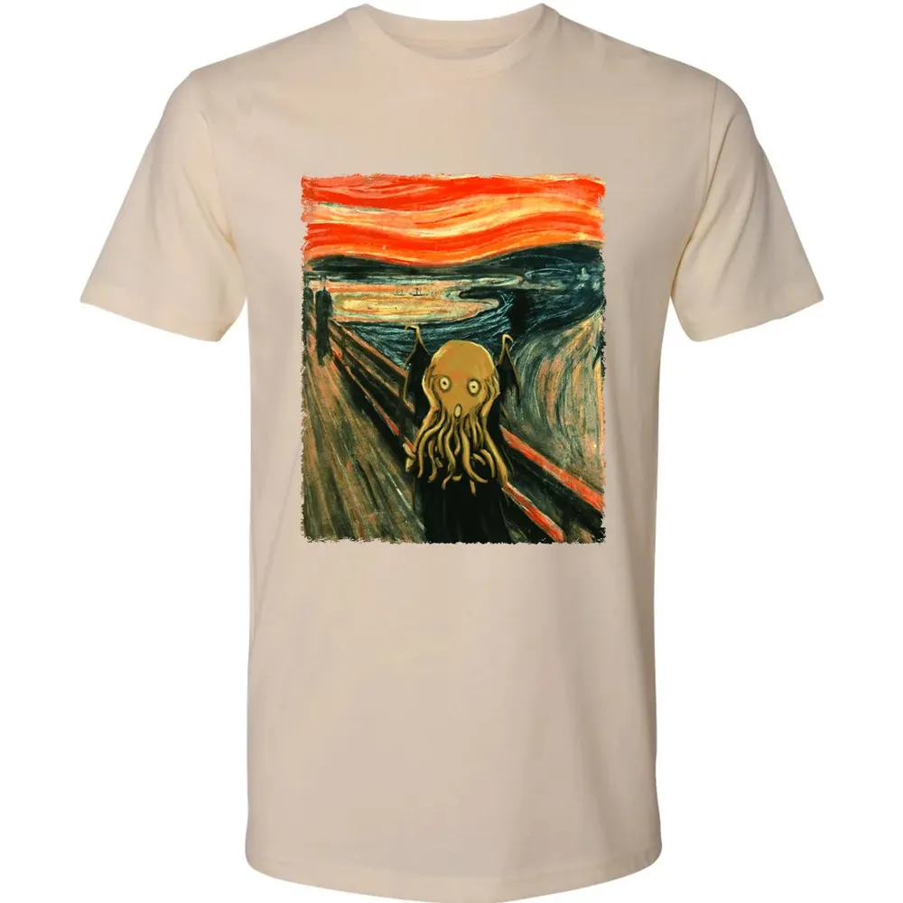 Scream Cthulhu Premium Unisex T-shirt - 13