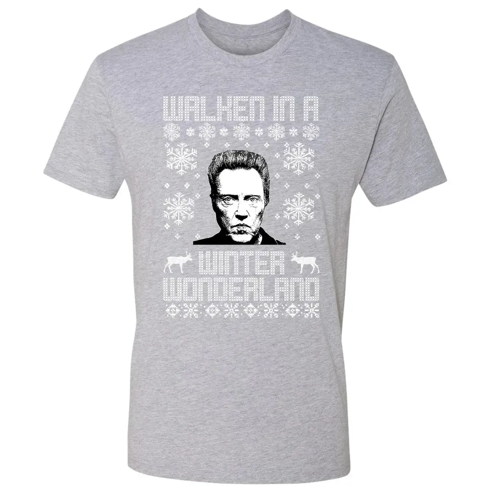 Walken In A Winter Wonderland Premium Unisex T-shirt - 9