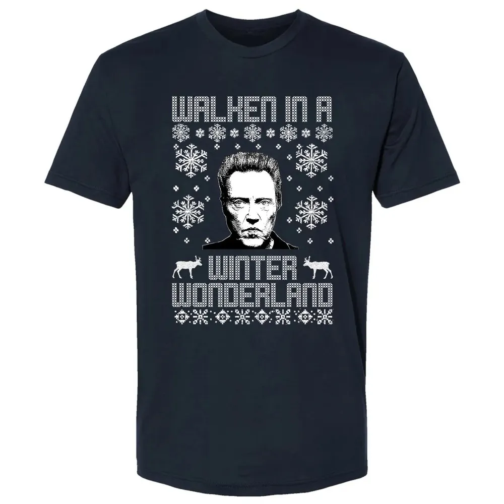 Walken In A Winter Wonderland Premium Unisex T-shirt - 2