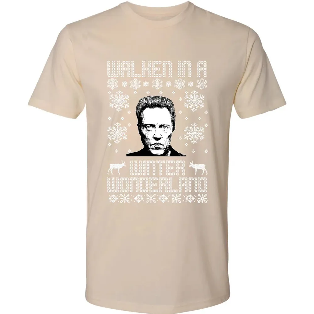 Walken In A Winter Wonderland Premium Unisex T-shirt - 13