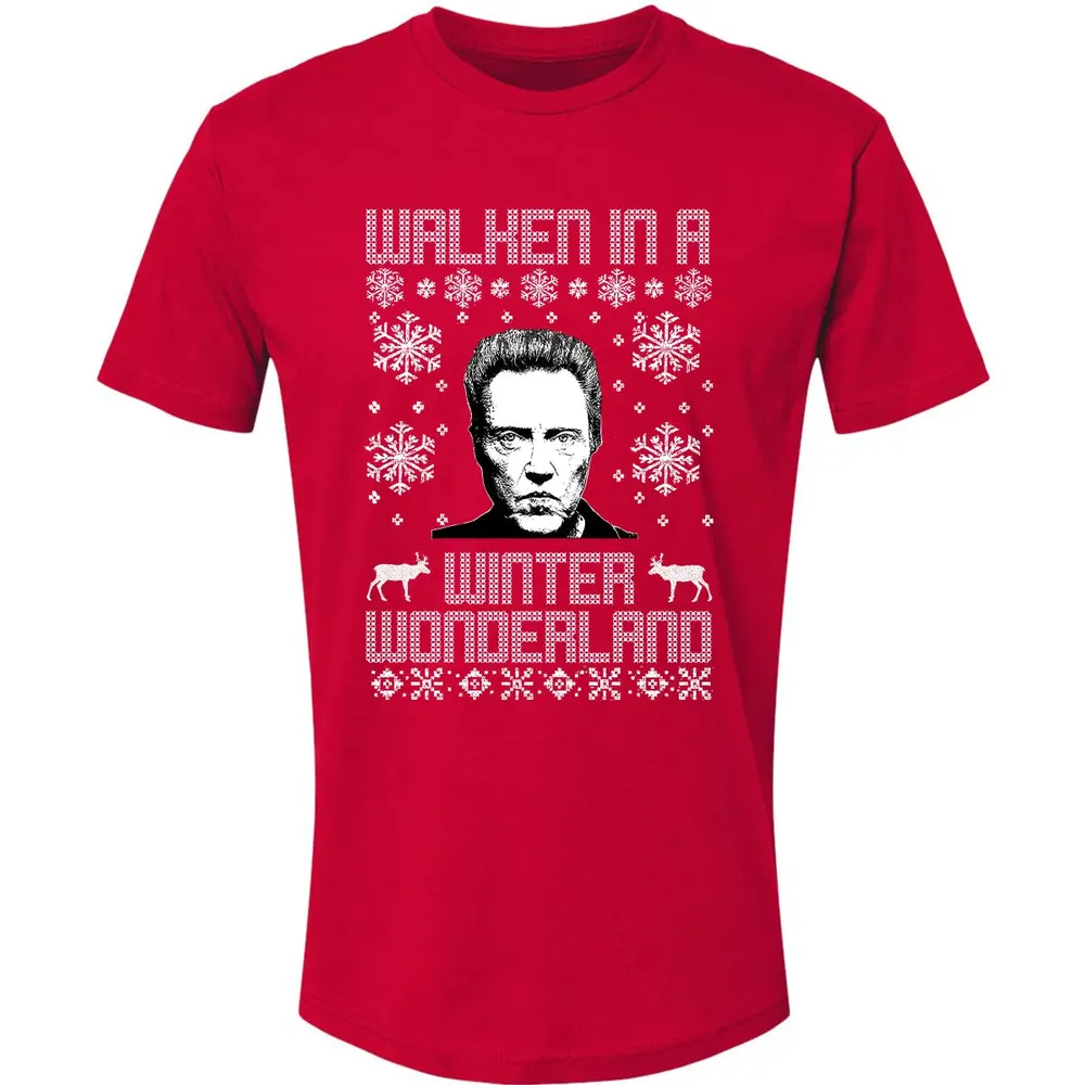 Walken In A Winter Wonderland Premium Unisex T-shirt - 6