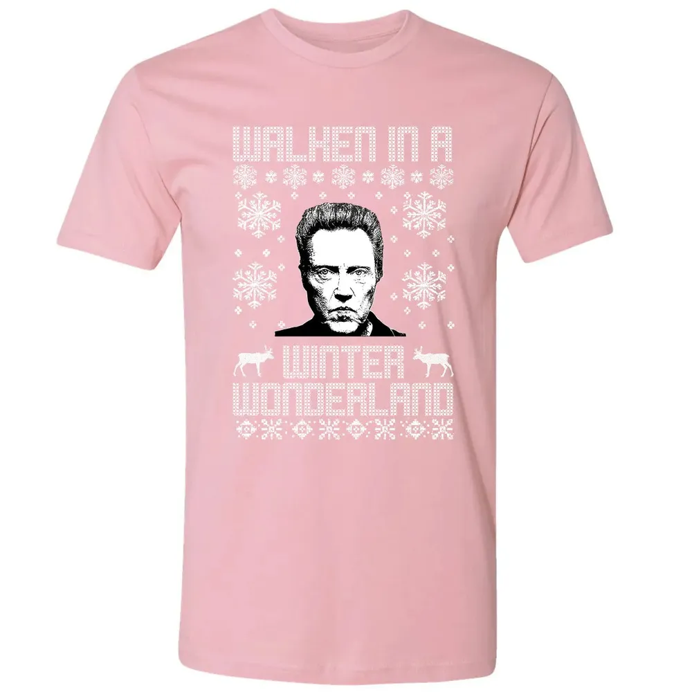 Walken In A Winter Wonderland Premium Unisex T-shirt - 3