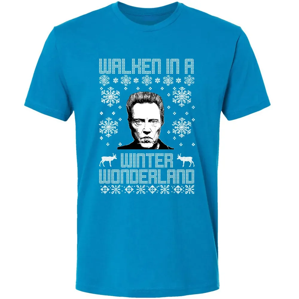 Walken In A Winter Wonderland Premium Unisex T-shirt - 15