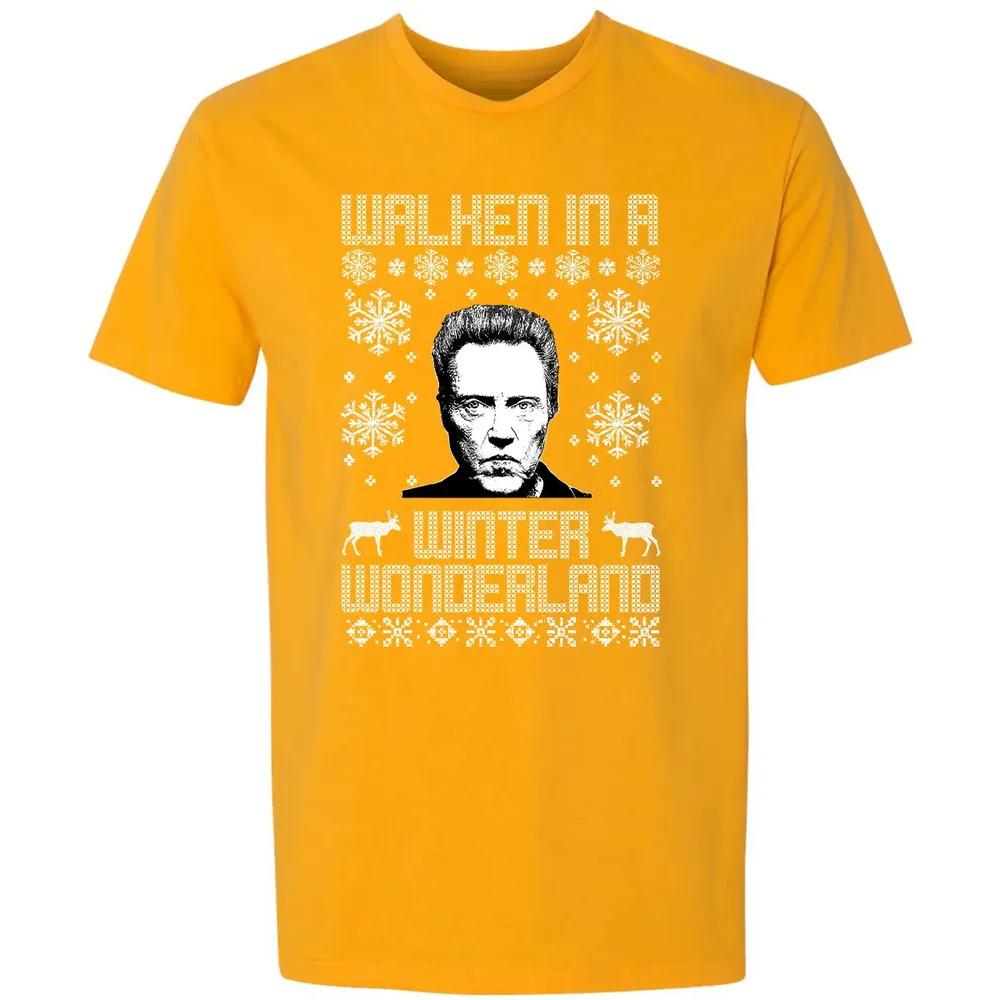 Walken In A Winter Wonderland Premium Unisex T-shirt - 11