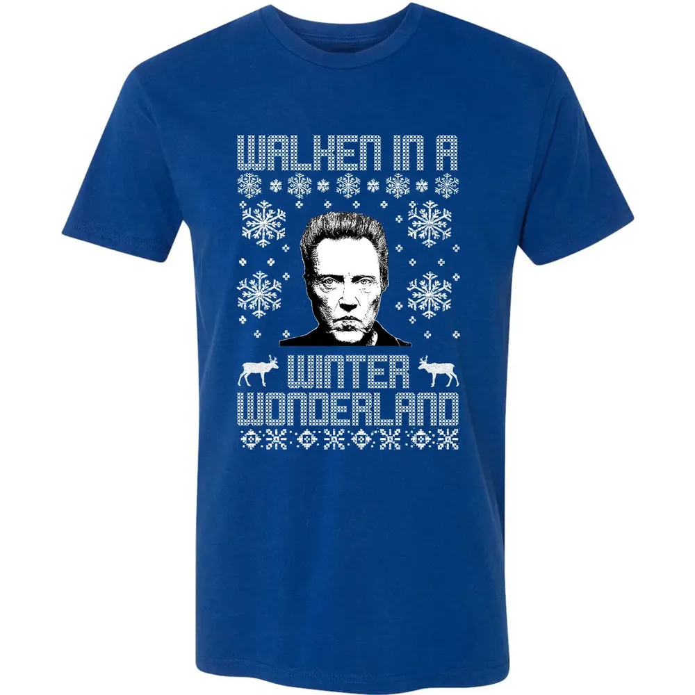 Walken In A Winter Wonderland Premium Unisex T-shirt - 10