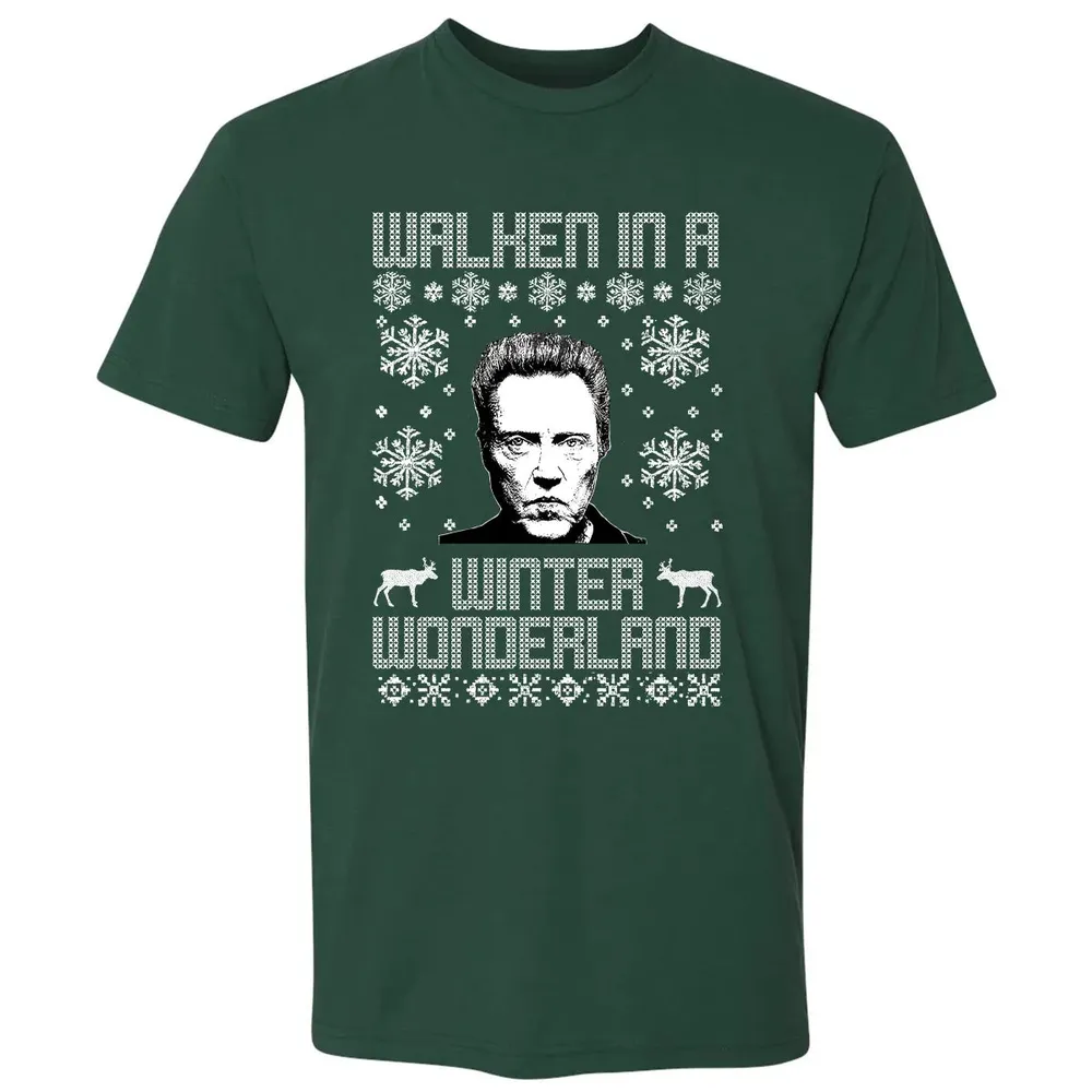 Walken In A Winter Wonderland Premium Unisex T-shirt - 12