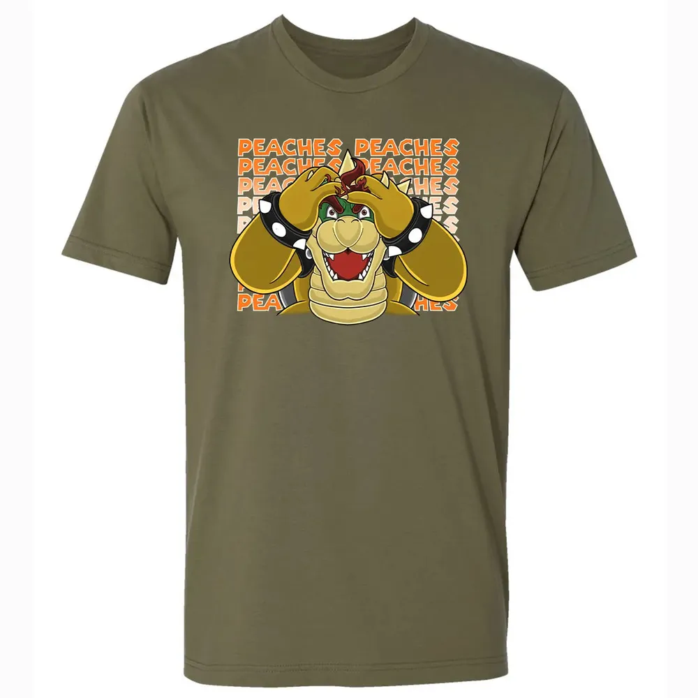 Crazy For Peach Premium Unisex T-shirt - 5