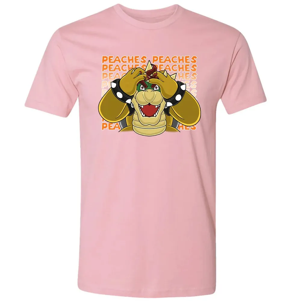 Crazy For Peach Premium Unisex T-shirt - 3