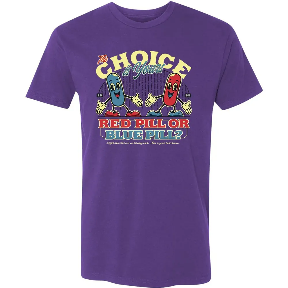Red Pill Blue Pill Premium Unisex T-shirt - 7
