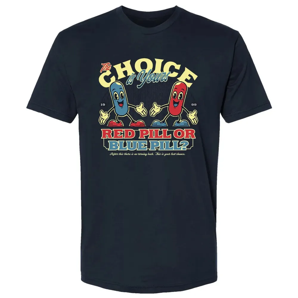Red Pill Blue Pill Premium Unisex T-shirt - 2