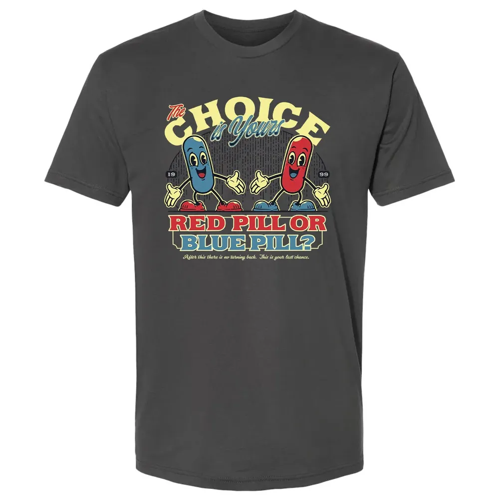 Red Pill Blue Pill Premium Unisex T-shirt - 8